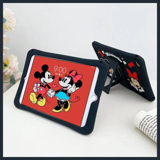 【Mickey Minnie 】เคสแท็บเล็ตซิลิโคน สําหรับ ipad 5 ipad 6 air 2 ipad 7 8 10.2 2018 2020 ipad air 4 10.9 นิ้ว ipad Pro 11 2020 Mini 123 4 5 Pro 9. 7 ipad 5/2018 ipad 10.5 ipad 7 8 10. 2 Pro 11 นิ้ว (2018)