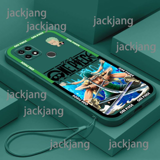 เคสโทรศัพท์มือถือ ซิลิโคนนิ่ม ลาย One Piece OP สีรุ้งน่ารัก สําหรับ OPPO A15 A15S A35