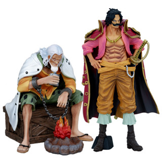 ฟิกเกอร์ One Piece Rayleigh Gol D Roger สีเงิน ของเล่นสําหรับเด็ก