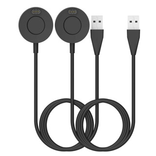 แท่นชาร์จ แบบพกพา พร้อมสายเคเบิล USB แบบเปลี่ยน สําหรับ Garmin Venu 2 Venu Sq 2 Venu Sq Venu Venu 2 Plus Venu 2S 2 แพ็ก