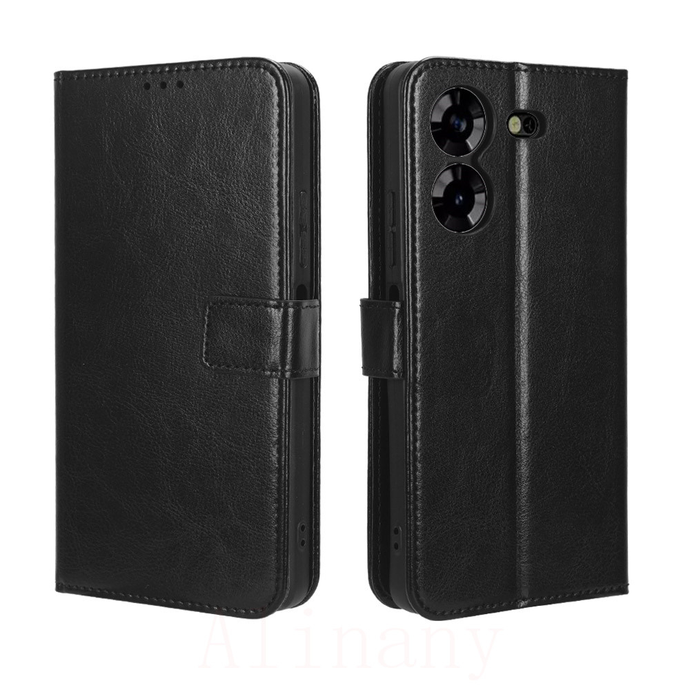 Tecno Pova 5 เคส Leather Case เคสโทรศัพท์ Stand Wallet Tecno Pova5 เคสมือถือ Cover