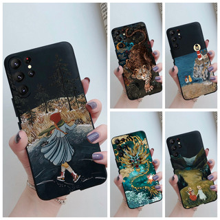 ใหม่ เคสโทรศัพท์มือถือแบบนิ่ม แฟชั่น สําหรับ Samsung S23 Ultra 5G S23 Ultra S23Ultra 2023