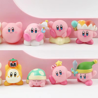 ตุ๊กตาฟิกเกอร์ Kirby Elf Kirby 8 Kirby ของเล่นสําหรับเด็ก