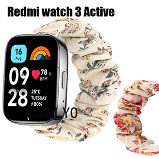 สายนาฬิกาข้อมือ ผ้าฝ้าย แบบนิ่ม สําหรับ Redmi watch 3