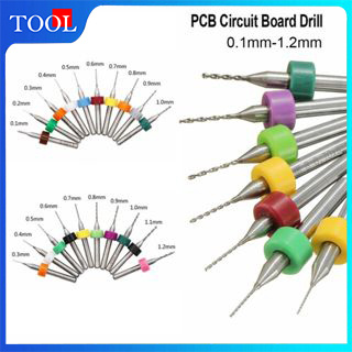 ⭐️Hot⭐️ชุดดอกสว่านทังสเตนคาร์ไบด์ PCB ขนาดเล็ก 0.1-1.2 มม. 10 ชิ้น