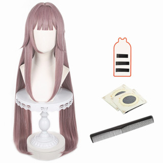 Holoun Honkai Star Rail Cosplay Wig วิกผมคอสเพลย์ รางเกม Herta ทนความร้อน ปรับได้ สําหรับปาร์ตี้ฮาโลวีน