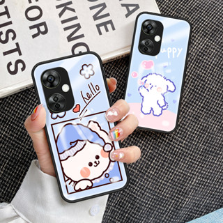 เคสโทรศัพท์มือถือกระจกนิรภัย TPU แบบนิ่ม ขอบแข็ง กันกระแทก สําหรับ OnePlus Nord CE 3 OnePlus Nord CE 3 เคส