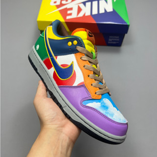 รองเท้ากีฬา รองเท้าสเก็ตบอร์ด SB Dunk Retro Low Dunk series Low-top DH0952-100