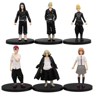 โมเดลฟิกเกอร์ PVC อนิเมะญี่ปุ่น Tokyo Revengers Draken Baji Keisuke Manjiro Sano ขนาด 17 ซม. 1 ชิ้น