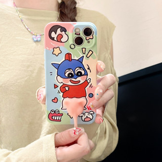 เคสโทรศัพท์มือถือ TPU แบบนิ่ม ลายการ์ตูนชินจัง สําหรับ iPhone 11 12 13 14 Plus PRO MAX iPhone14 iPhone14Pro