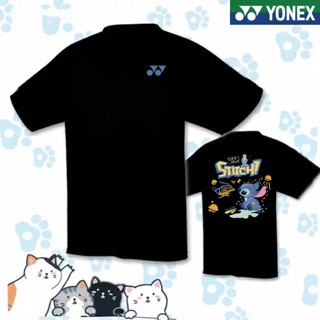 Yonex เสื้อยืดแขนสั้น แบบแห้งเร็ว ลายทีมแบดมินตัน เทนนิส แฟชั่นฤดูร้อน สําหรับผู้ชาย และผู้หญิง 2023