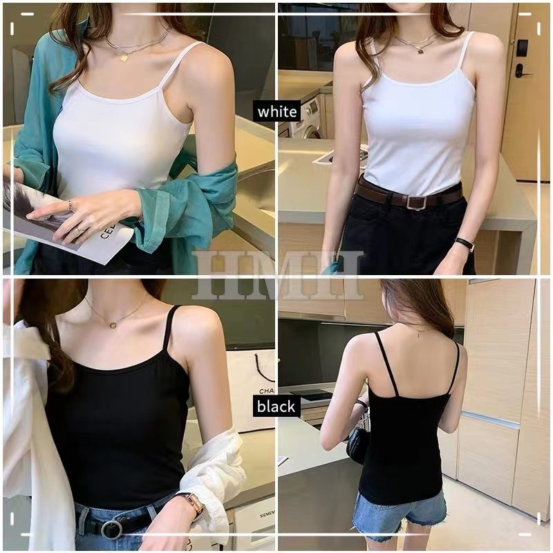 แฟชั่นสตรีลําลองกับเสื้อกล้ามผ้าฝ้ายแท้ใส่สบาย