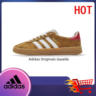 Ad Originals Gazelle antelope series รองเท้ากีฬาลําลอง ข้อสั้น สไตล์เรโทร สําหรับผู้ชาย และผู้หญิง 003