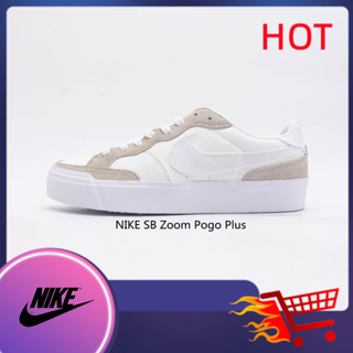 Nk SB Zoom Pogo Plus รองเท้าสเก็ต ลําลอง ข้อสั้น สไตล์เรโทร สําหรับผู้ชาย และผู้หญิง เหมาะกับการเล่นกีฬา สเก็ต