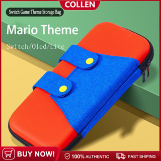 เคสป้องกัน แบบพกพา ที่ทนทาน สําหรับ Nintendo Mario Theme Switch Oled Lite