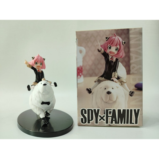 กล่องของเล่นฟิกเกอร์ PVC รูปปั้นอนิเมะ SPY×FAMILY Anya Forger ขนาด 5.5 นิ้ว