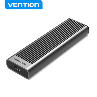 Vention M.2 NVMe SSD เคส Enclosure M Key SATA เป็นอะแดปเตอร์ USB Gen 2 Type-C 10Gbps สําหรับพีซี แล็ปท็อป PS4