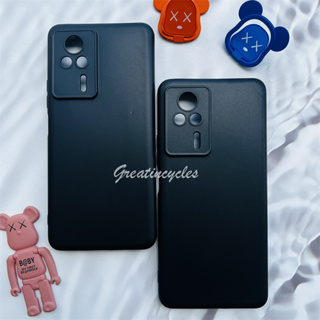 Xiaomi Redmi K60E 6.67 นิ้ว เคสโทรศัพท์ นิ่ม TPU ซิลิโคน สีดํา เคสป้องกัน