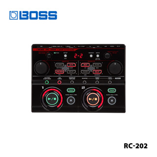 Boss RC-202 ลูปสเตชั่นบันทึกเสียงสเตอริโอ RC-202 อเนกประสงค์ มืออาชีพ 202 แพ็ก