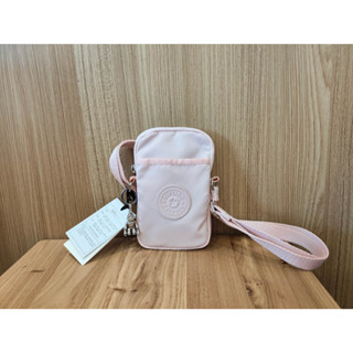 Kipling k11079 กระเป๋าสะพายข้าง กระเป๋าใส่เหรียญ กระเป๋าใส่กุญแจ ลายดอกไม้ สีชมพู