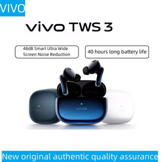 ของแท้ VIVO TWS 3 ชุดหูฟังอินเอียร์ บลูทูธไร้สาย ลดเสียงรบกวน Hi-Fi