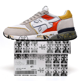 Premiata รองเท้ากีฬาลําลอง อเนกประสงค์ สไตล์วินเทจ สําหรับผู้ชาย 483