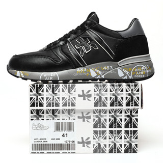 Premiata รองเท้ากีฬาลําลอง อเนกประสงค์ สไตล์วินเทจ สําหรับผู้ชาย 483