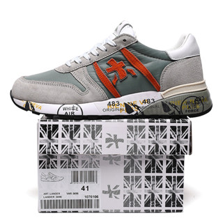 Premiata รองเท้ากีฬาลําลอง อเนกประสงค์ สไตล์วินเทจ สําหรับผู้ชาย 483