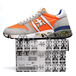 Premiata รองเท้ากีฬาลําลอง อเนกประสงค์ สไตล์วินเทจ สําหรับผู้ชาย 483