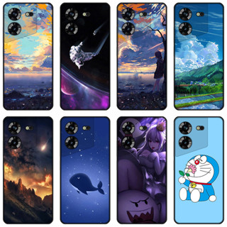 สําหรับ tecno Pova 5 เคส ปลอกแขน TPU การ์ตูน ซิลิโคน อนิเมะ tecno pova5 เคสนิ่ม