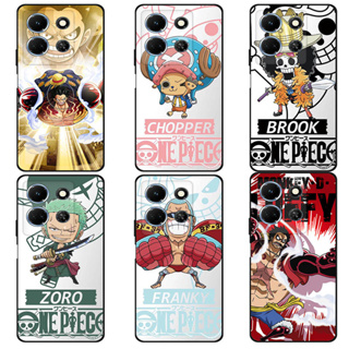 เคส Infinix Note 30i Case การ์ตูน One Piece Luffy เคสซิลิโคน Soft TPU โทรศัพท์มือถือ Back เคส