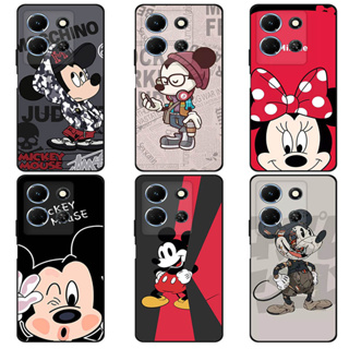 เคส Infinix Note 30i Case การ์ตูน Mickey Minnie เคสซิลิโคน Soft TPU โทรศัพท์มือถือ Back เคส