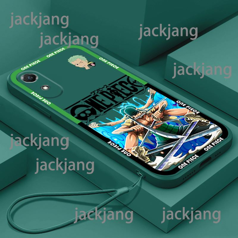 เคส OPPO A17K เคสโทรศัพท์ softcase Silicone ดีไซน์ใหม่สีรุ้งที่น่ารัก เคส OP One Piece