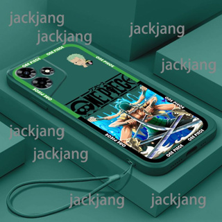 Infinix HOT 30 เคสโทรศัพท์ ซิลิโคนนิ่ม ดีไซน์ใหม่ รุ้ง น่ารัก One Piece OP เคส