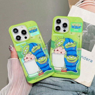 เคสมือถือ ลายการ์ตูนมอนสเตอร์ สีเขียว สําหรับ iPhone 14Pro max 13Pro max 12Pro max 14Pro 13Pro 12Pro 11 12 13 14 case