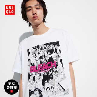 Uniqlo เสื้อยืดแขนสั้น พิมพ์ลาย World Millennium War สําหรับผู้ชาย และผู้หญิง 466060