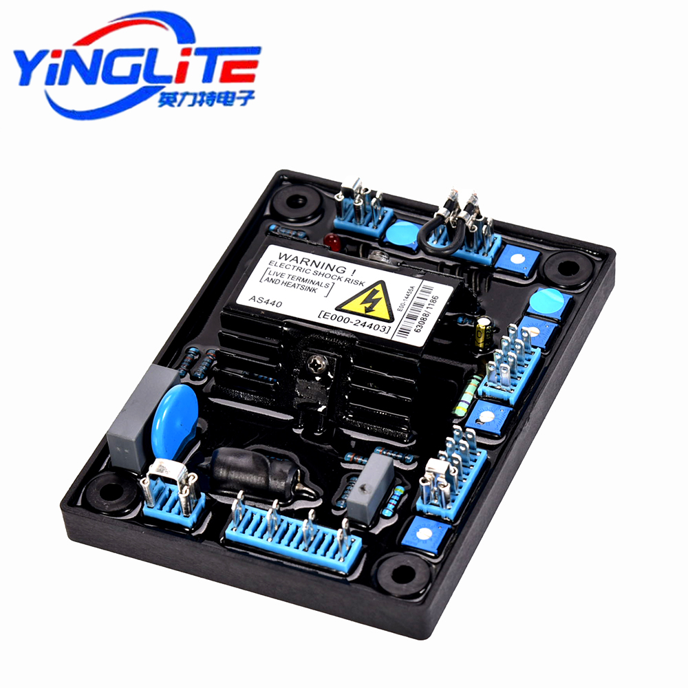 As440 AVR เครื่องควบคุมแรงดันไฟฟ้าอัตโนมัติ สําหรับเครื่องกําเนิดไฟฟ้า Stamford Brushless