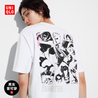 Uniqlo เสื้อยืดแขนสั้น พิมพ์ลาย World Millennium War สําหรับผู้ชาย และผู้หญิง 459552