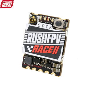 Rushfpv ถังแข่ง 2 RACE II 5.8G 48CH PitMode 25mW 100mW 200mW ปรับได้ 20X15 มม. สําหรับโดรน FPV