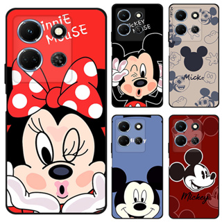 เคส Infinix Note 30i Case การ์ตูน Mickey Minnie Soft TPU เคสซิลิโคน โทรศัพท์มือถือ เคส