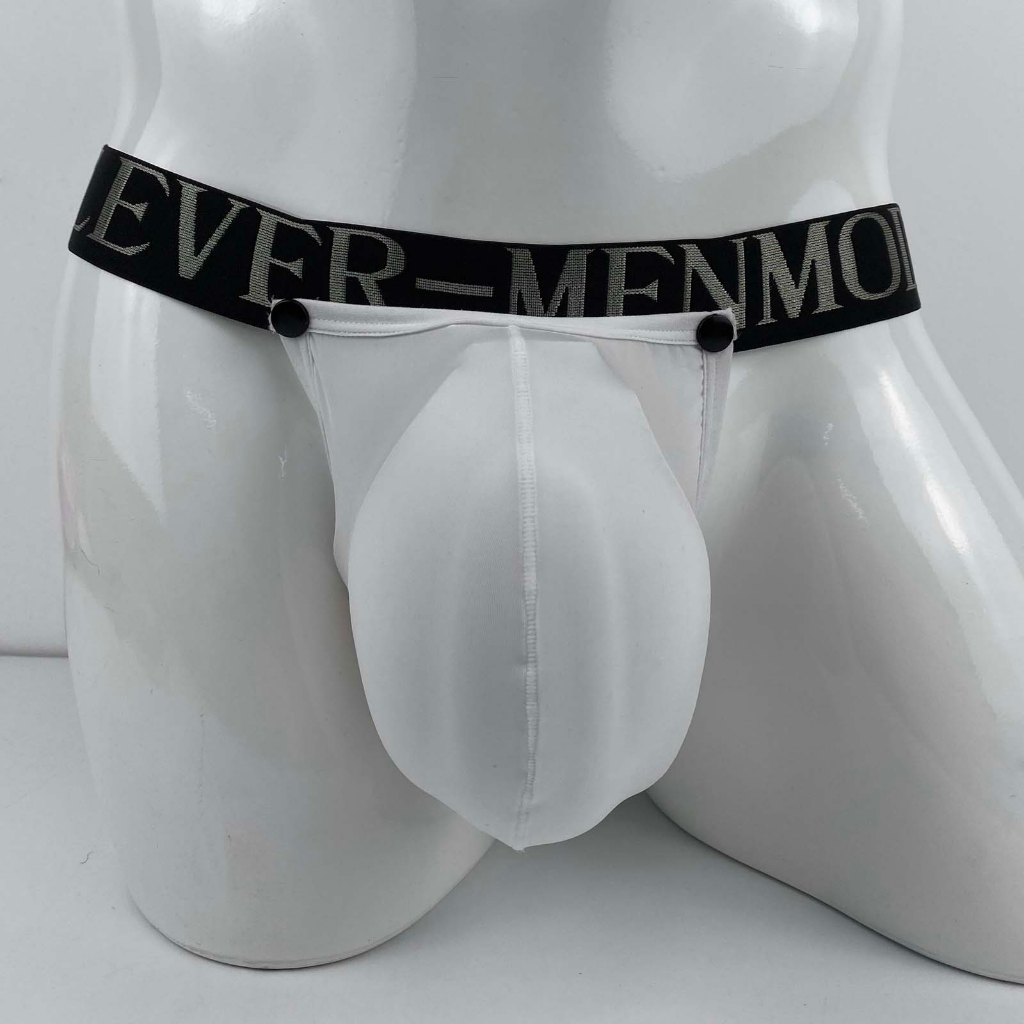 【CLEVER MENMODE】ชุดชั้นใน กางเกงชั้นในจีสตริง ผ้าเรยอน เซ็กซี่ ระบายอากาศ ถอดออกได้ สําหรับผู้ชาย