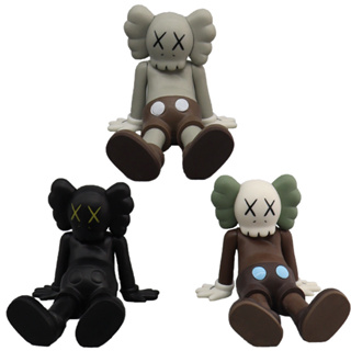 โมเดลฟิกเกอร์ PVC อนิเมะ KAWS XX Eyes Lying Posture ขนาด 9 ซม. สําหรับตกแต่งห้อง 1 ชิ้น 2023