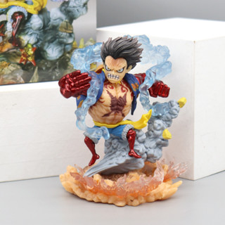 FIGMA โมเดลฟิกเกอร์ PVC อนิเมะ One Piece G5 Gear 4th Monkey D Luffy ขนาด 12.5 ซม. 14 ซม. ของเล่นสําหรับเด็ก