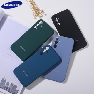 เคสโทรศัพท์มือถือซิลิโคน TPU แบบนิ่ม บางพิเศษ ลายโลโก้ สําหรับ Samsung Galaxy A14 A 14