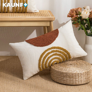 Kaunfo ปลอกหมอนอิง ผ้ากํามะหยี่ ทรงกลม สไตล์นอร์ดิก สําหรับตกแต่งบ้าน ห้องนั่งเล่น โซฟา หน้าต่าง