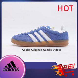 Ad Originals Gazelle รองเท้าผ้าใบลําลอง ยางใส กันลื่น สไตล์วินเทจ คลาสสิก 0001