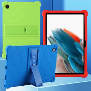 เคสแท็บเล็ต ซิลิโคนนิ่ม พร้อมขาตั้ง สําหรับ Samsung Galaxy Tab S6 lite 10.4 2020 P610 A 8.4 2020 T307 A7 10.4 2020 T500 S7 S8 11 2020