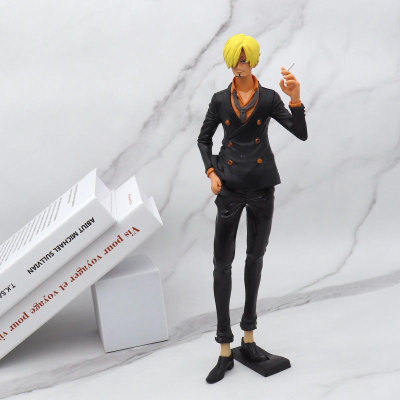 โมเดลฟิกเกอร์ PVC อนิเมะวันพีช Vinsmoke Sanji Smoking Insert Grandista ขนาด 28 ซม. ของขวัญวันเกิด ขอ