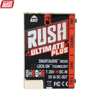 Rush TANK Ultimate PLUS VTX เครื่องส่งสัญญาณวิดีโอ 5.8GHz 48CH 2-8s 800mW พร้อมไมโครโฟน AGC FPV สําหรับเครื่องบินบังคับ