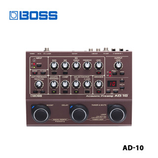 Boss AD-10 แป้นเหยียบโปรเซสเซอร์กีตาร์อะคูสติก